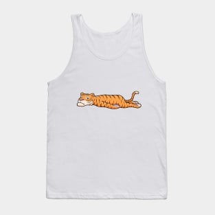 Lazy tiger is resting Tank Top